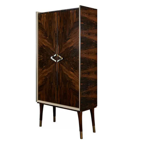 Современный шифоньер - Grand Turismo 893 - Zhongshan Four Seas Furniture MFG. Ltd. - из зирикота / из нержавеющей стали