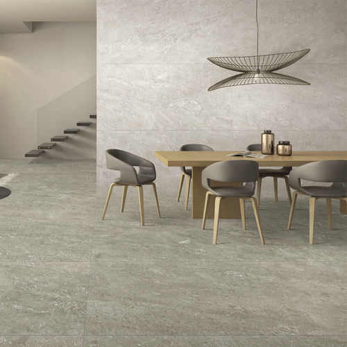 Плитка из фарфора - ADVANCED GREY 4.0 - Guangdong Overland Ceramics Co., Ltd. - из глины / для наружного применения / для гостиной