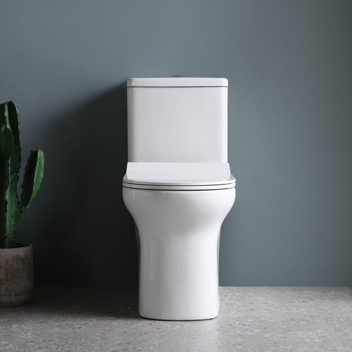 Напольный унитаз - HDC6329 - Huida Sanitary Ware Co., Ltd. - из керамики / для бытового использования / с удлиненной чашей