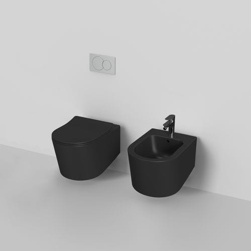 Подвесной унитаз - HDC527WH - Huida Sanitary Ware Co., Ltd. - из керамики / для бытового использования / с удлиненной чашей