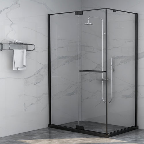 Душевая кабина из стекла - HJL5801 - Huida Sanitary Ware Co., Ltd. - из нержавеющей стали / створчатая / прямоугольная