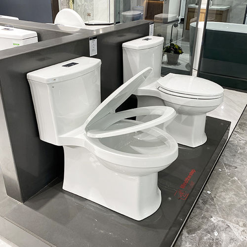 Напольный унитаз - HDC6309 - Huida Sanitary Ware Co., Ltd. - из керамики / для бытового использования / овальный