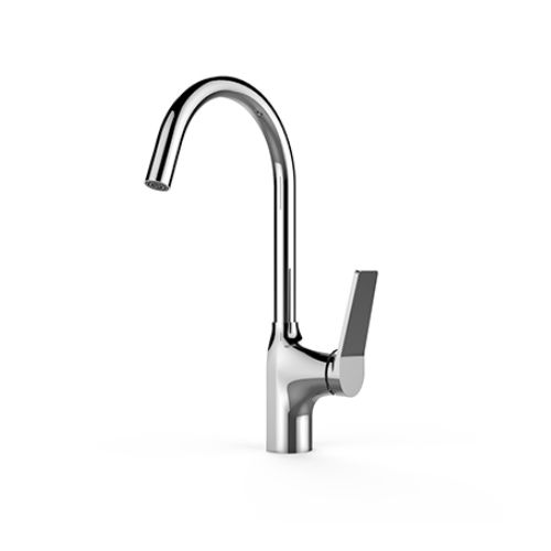 Настольный однорычажный смеситель - HDA5708XH2 - Huida Sanitary Ware Co., Ltd. - из латуни / для кухни / 1 отверстие
