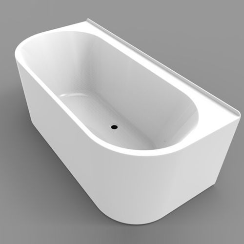 Овальная ванна - HD8629 - Huida Sanitary Ware Co., Ltd. - островная / для жилых зданий / для профессионального использования