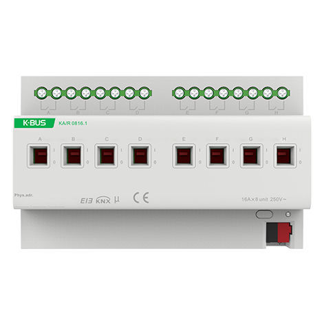 Коммутационный привод для протокола KNX - KA/R 0416.2 - Guangzhou Video-Star Intelligent Corp., Ltd - на DIN-рейке / для бытового использования / для профессионального использования