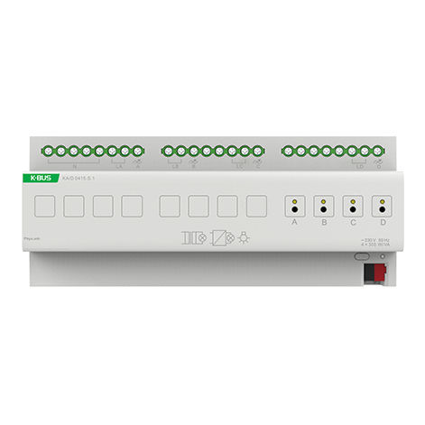 Регулятор света на DIN-рейке - TRIAC - Guangzhou Video-Star Intelligent Corp., Ltd - для протокола KNX
