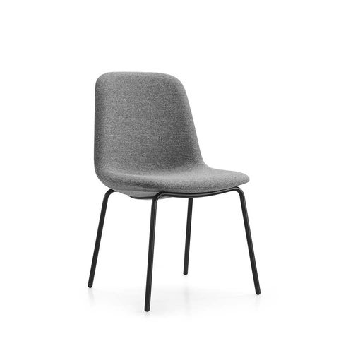 Современный стул для посетителей - Lola 2.0 - Foshan Orcco Furniture Co., Ltd. - для интерьера / из ткани / с основанием из стали