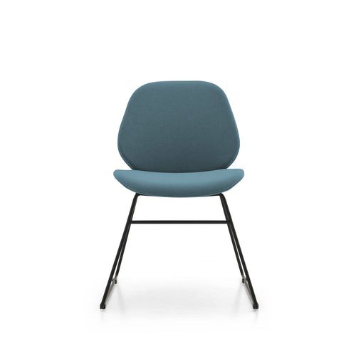 Современный cтул - Yi - Foshan Orcco Furniture Co., Ltd. - для интерьера / из ткани / с основанием из стали