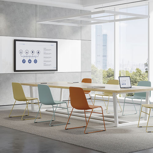 Современный cтул - Lola 02 - Foshan Orcco Furniture Co., Ltd. - для интерьера / из ткани / с основанием из стали