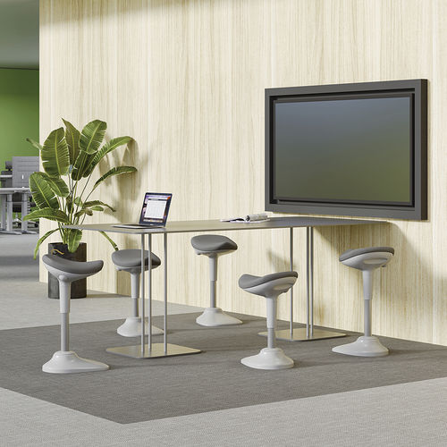 Современный офисный табурет - R15 Sgabo Wobble S - Foshan Orcco Furniture Co., Ltd. - из ткани / из пластика / с основанием из пластика