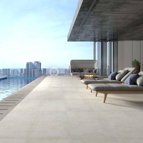 Уличная плитка из фарфора - ALES  - Guangdong Kito Ceramics Group Co., Ltd. - для наружного применения / для прихожей / для пространства у бассейна