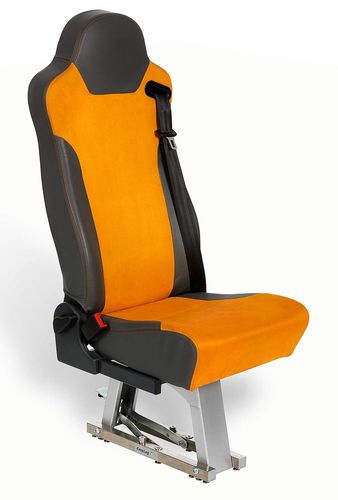 Современный cтул - SICOM 2 - AUTOLIFT Srl - для интерьера / из ткани / с основанием из лакированного металла