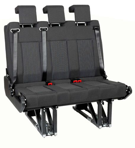 Современная банкетка - SL3 - AUTOLIFT Srl - из ткани / с основанием из металла / для профессионального использования