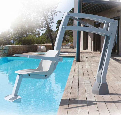 Электрический подъемник для пациентов - I-SWIM3 - AUTOLIFT Srl - гидравлический / с регулируемой высотой / на рейке