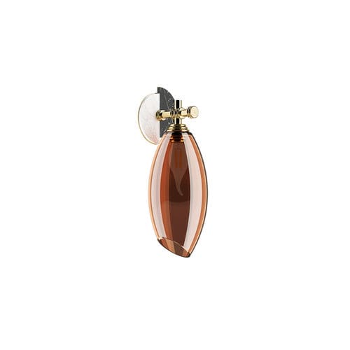 Настенный светильник ар-деко - COCOON SCONCE - Hommés Studio - для интерьера / из нержавеющей стали / из дутого стекла