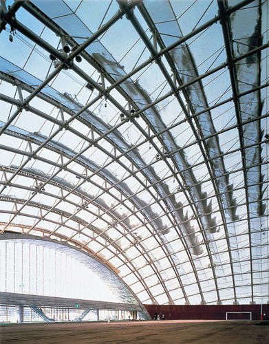 Архитектурная мембрана из ткани - FGT-800(AKITA SKYDOME) - Chukoh Chemical Industries,Ltd. - из стекловолокна / из фторполимера / из стеклоткани с тефлоновым покрытием