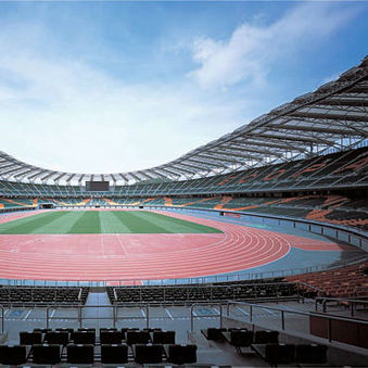 Архитектурная мембрана из ткани - FGT-800(SHIZUOKA ECOPA STADIUM） - Chukoh Chemical Industries,Ltd. - из стекловолокна / из фторполимера / из ПТФЭ