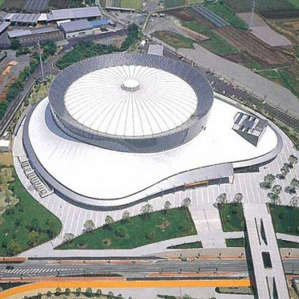 Архитектурная мембрана из ткани - FGT-600（PARK DOME KUMAMOTO） - Chukoh Chemical Industries,Ltd. - из стекловолокна / из фторполимера / из ПТФЭ