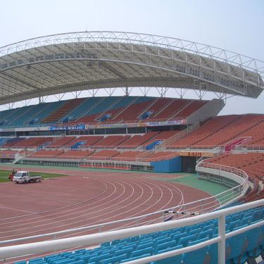 Архитектурная мембрана из ткани - FGT-800(ANSAN stadium) - Chukoh Chemical Industries,Ltd. - из фторполимера / из ПТФЭ / из стеклоткани с тефлоновым покрытием