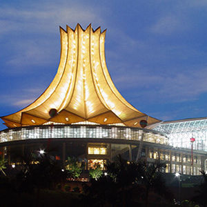 Архитектурная мембрана из ткани - FGT-800(NANNING CONVENTION CENTER) - Chukoh Chemical Industries,Ltd. - из фторполимера / из ПТФЭ / из стеклоткани с тефлоновым покрытием
