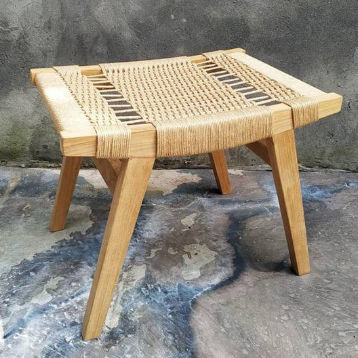 Классическая оттоманка - ESCONDIDO DANISH - My Bali Living - из тикового дерева / прямоугольная / для интерьера