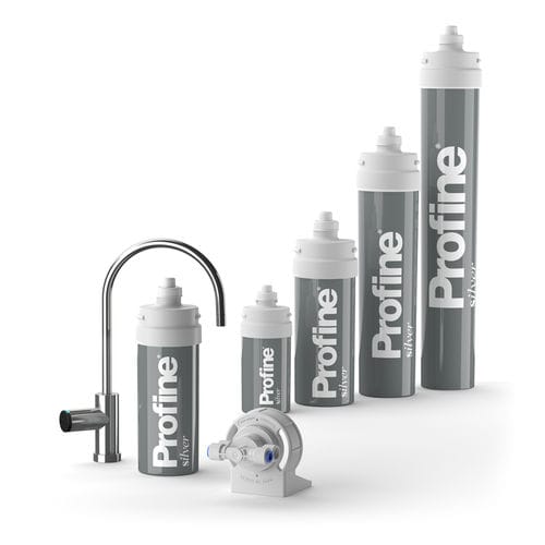 Бактериостатический фильтр для воды - Profine Silver - Profine - под раковиной / для бытового использования / с активированным углем