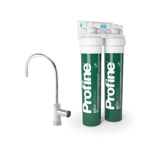 Бактериостатический фильтр для воды - Kit Profine Pfas - Profine - под раковиной / для бытового использования / из полимера