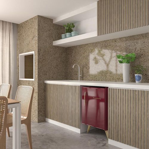 Плита из камня из гранита - GIALLO ORNAMENTAL - Eurobandas S.A. - для напольной поверхности / для внешнего благоустройства / для внутренней компоновки