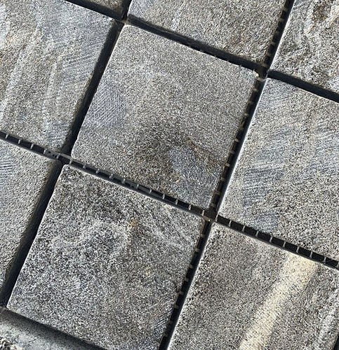 Мозаика из натурального камня - CARBONE TUMBLED - BRAZILIAN STONES - для интерьера / настенная / напольная