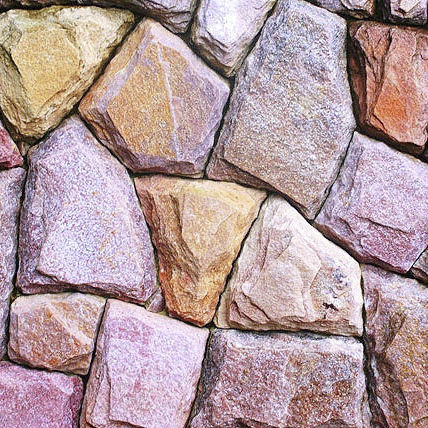 Мостовая из кварцита - ROSE  - BRAZILIAN STONES - для наружного применения / для интерьера / текстурированная