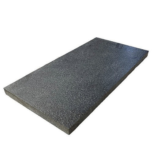 Уличная плитка из гранита - ABSOLUTE GRANITE  - BRAZILIAN STONES - для наружного применения / очищенная / черная