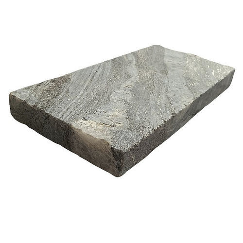 Мостовая из натурального камня - CARBONE SCHIST TUMBLED  - BRAZILIAN STONES - для наружного применения / текстурированная / традиционный внешний вид