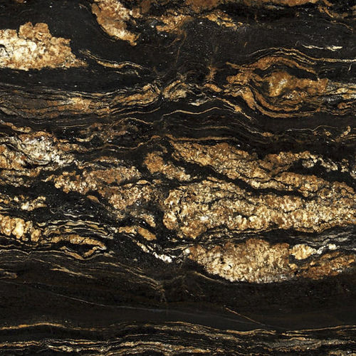 Плита из камня из слюды - TITANIUM  - BRAZILIAN STONES - для напольной поверхности / полированная / имитация мрамора
