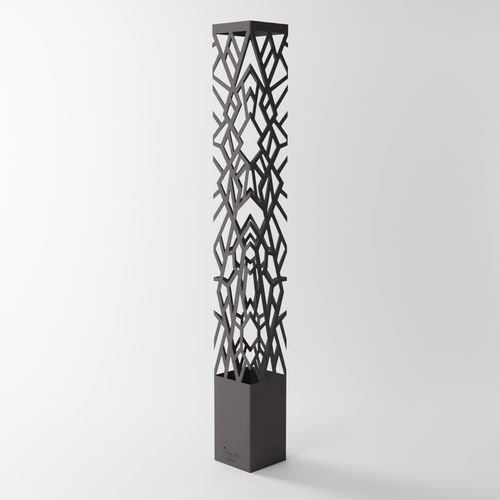 Напольная лампа - GRANDE COLONNE - Seetech Lighting - из нержавеющей стали / современная / проводная