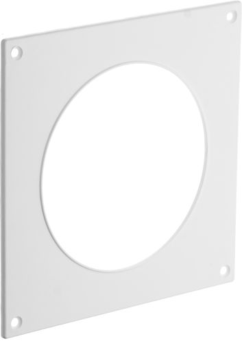 Вентиляционная решетка из пластика - FLANGE FI 100 - airRoxy Sp. z o.o. - прямоугольная / для экстерьера / для профессионального использования