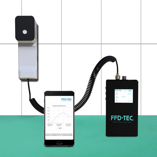 Детектор для газов - H2O2 500 - SHENZHEN FFD POWER TEC CO.,Ltd. - видимый / для профессионального использования / с питанием от аккумулятора