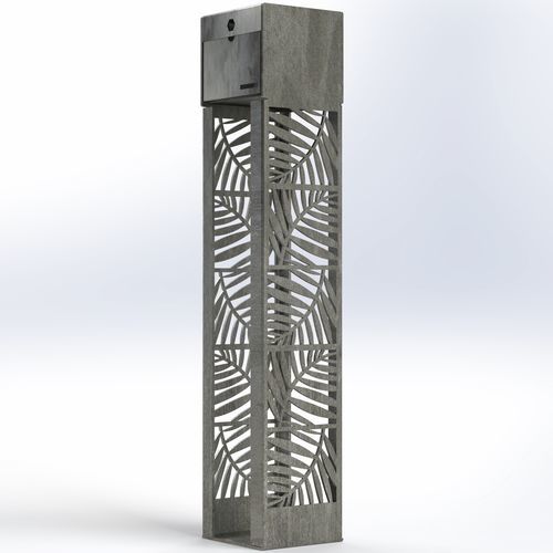 Пепельница на ножках - Printemps - URBAN TENDANCES - из гальванизированной стали / из кортеновской стали / из окрашенной стали