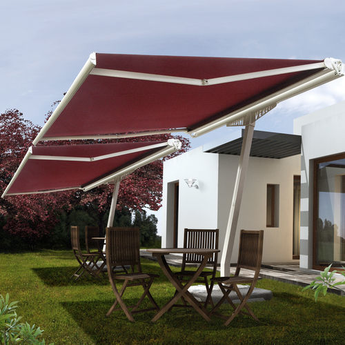 Матерчатый навес ящик - EOS - Giardini Veneti Srl - самонесущий / с ручным управлением / для профессионального использования