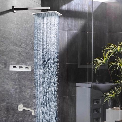 Встраиваемый комплект для душа - SITA PLATINUM LED - FontanaShowers - современный / с неподвижной насадкой