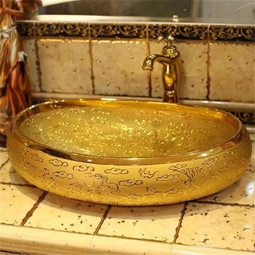 Настольная раковина - CHIETI  - FontanaShowers - из керамики / из фарфора / овальная