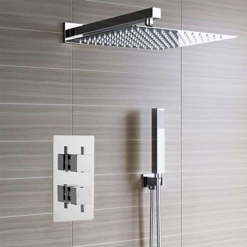 Встраиваемый комплект для душа - LIMA ULTRA THIN  - FontanaShowers - современный / с ручным душем / термостатический
