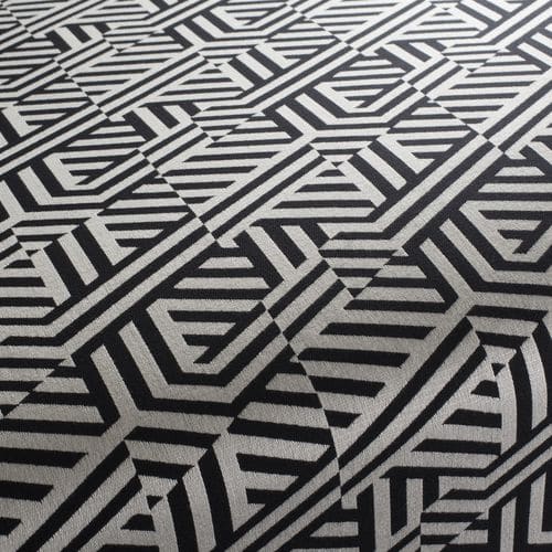 Обивочная ткань - ATOMO - CARLUCCI - c геометрическим рисунком / из полиэстера / из вискозы