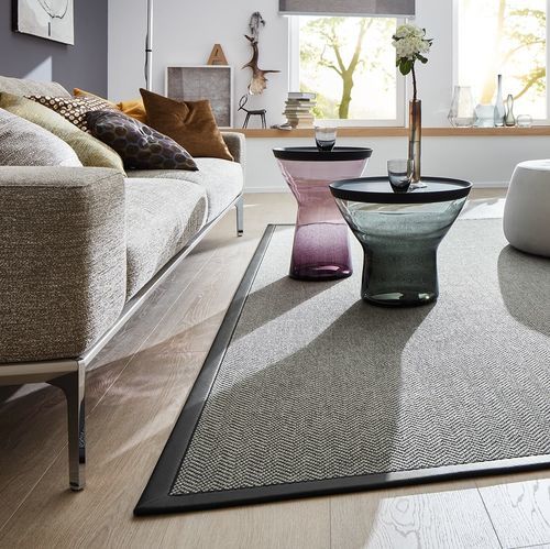 Тканое ковровое покрытие - FORWARD - JAB ANSTOETZ FLOORING - из полипропилена / из шерсти / с рисунком