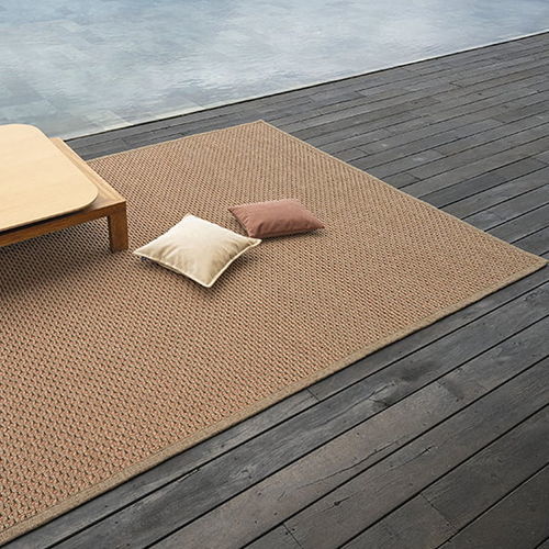 Современный ковер - PARADISE - JAB ANSTOETZ FLOORING - геометрический / однотонный / из полипропилена