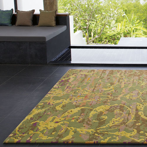 Современный ковер - CHARACTERS - JAB ANSTOETZ FLOORING - с рисунком / однотонный / из полиамида
