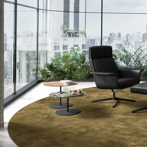 Современный ковер - PASSION - JAB ANSTOETZ FLOORING - однотонный / из полиамида / из tencel®