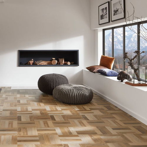 Виниловое напольное покрытие - TWISTED WOOD NATURE  - JAB ANSTOETZ FLOORING - для интерьера / для ступени / для офиса