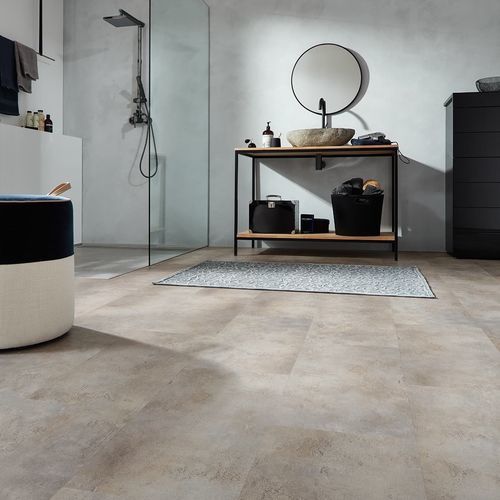 Виниловое напольное покрытие - ROUGH SANDSTONE - JAB ANSTOETZ FLOORING - для интерьера / для ступени / для офиса