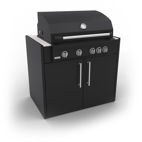 Газовое барбекю - ELYSIA BBQ LUMEN 5 - Fontana Forni s.r.l. - отдельно стоящее / из термолакированной стали / из гальванизированной стали