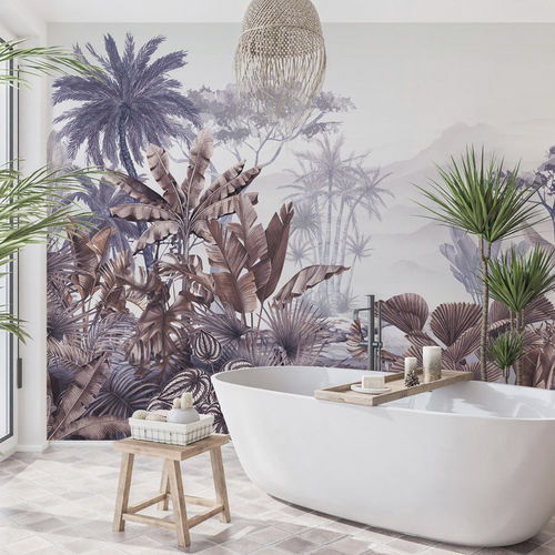 Современный обои - tendance tropical - MuralConcept - из нетканых материалов / панорамный / зеленый